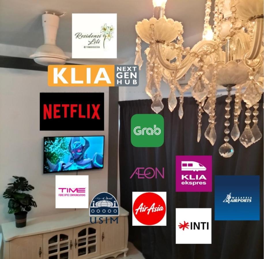 Hani Homestay Wifi Netflix Secure Parking Klia Usim Inti Aeon Mall Nilai Exterior foto